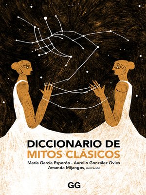 cover image of Diccionario de mitos clásicos
